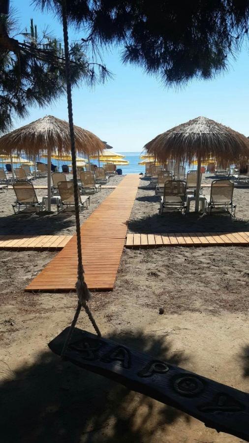 Psarou Apartments Paralía Skotínis エクステリア 写真